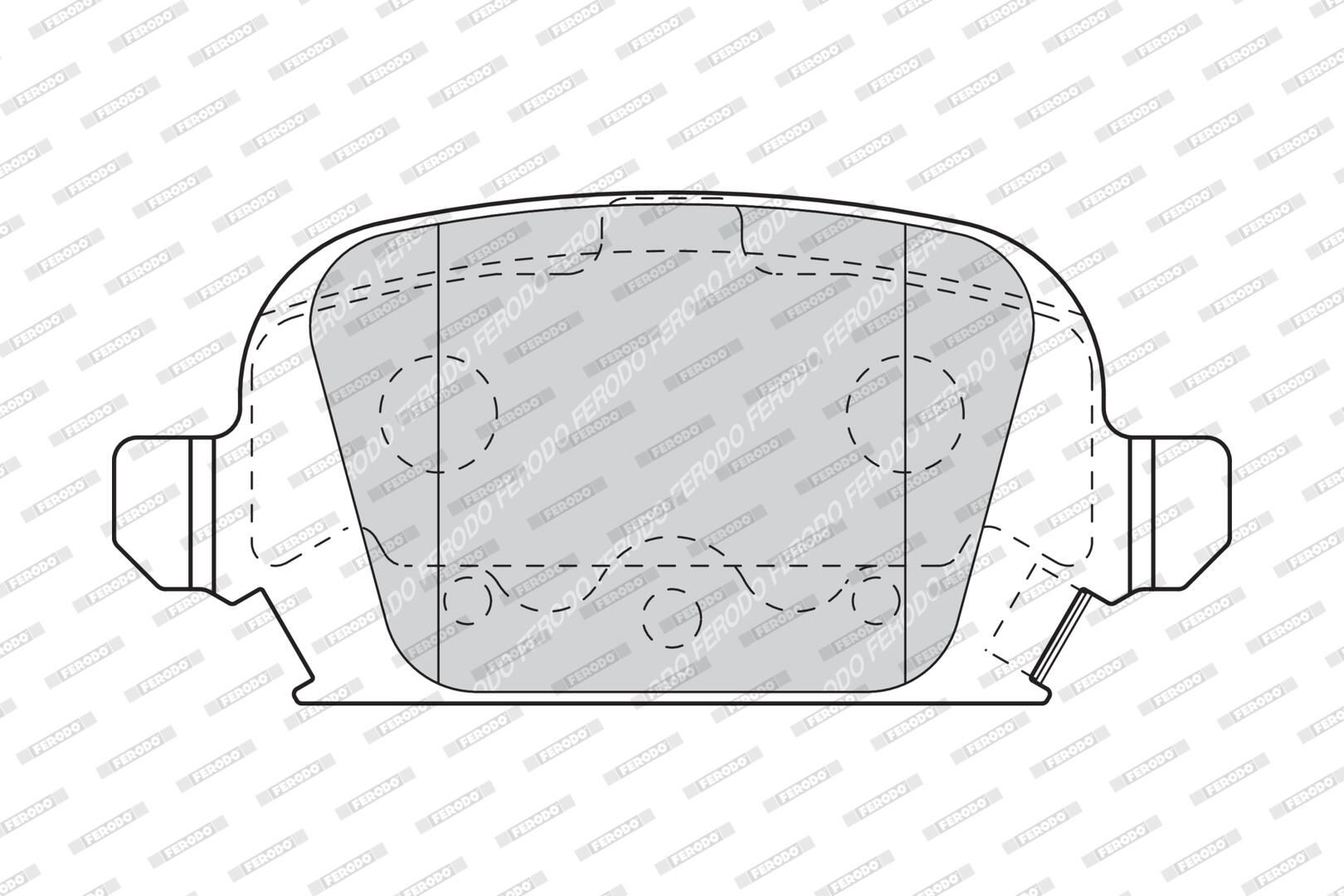 Bremsbelagsatz, Scheibenbremse