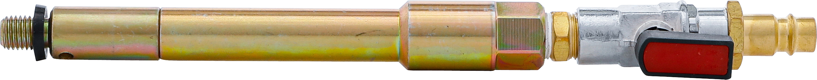 BGS Druckluftadapter-Satz für Glühkerzenbohrungen | M8 x 1,0 - M10 x 1,0 - M10 x 1,25 | 3-tlg.