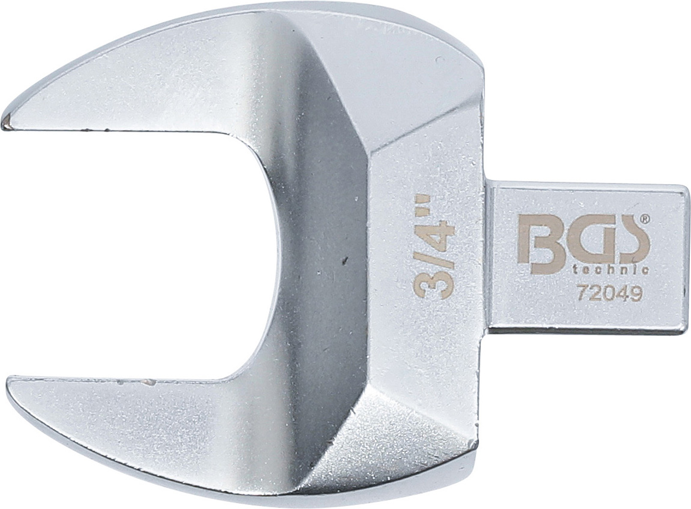 BGS Einsteck-Maulschlüssel | 3/4" | Aufnahme 9 x 12 mm