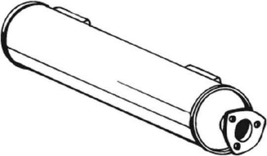 Mittelschalldämpfer