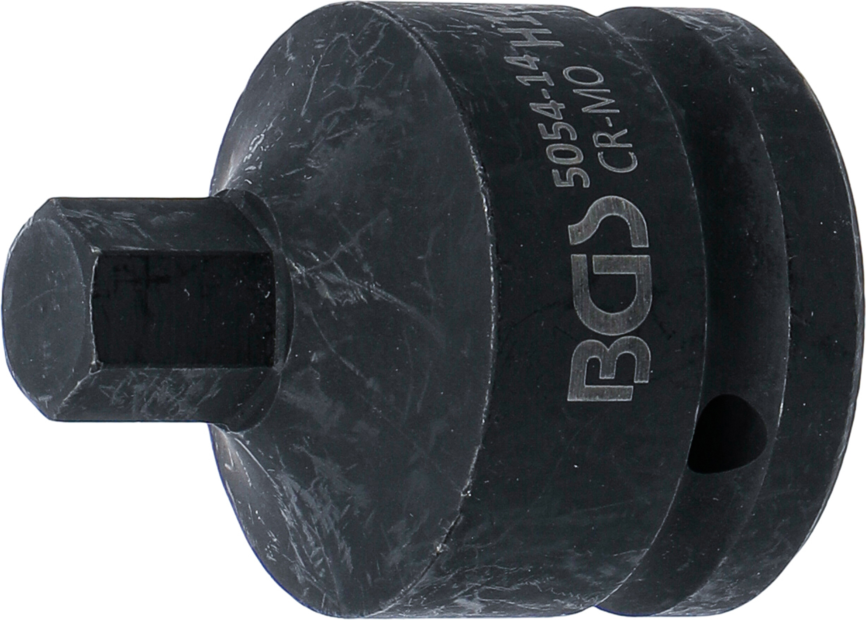 BGS Kraft-Bit-Einsatz | Länge 55 mm | Antrieb Innenvierkant 20 mm (3/4") | Innensechskant 14 mm