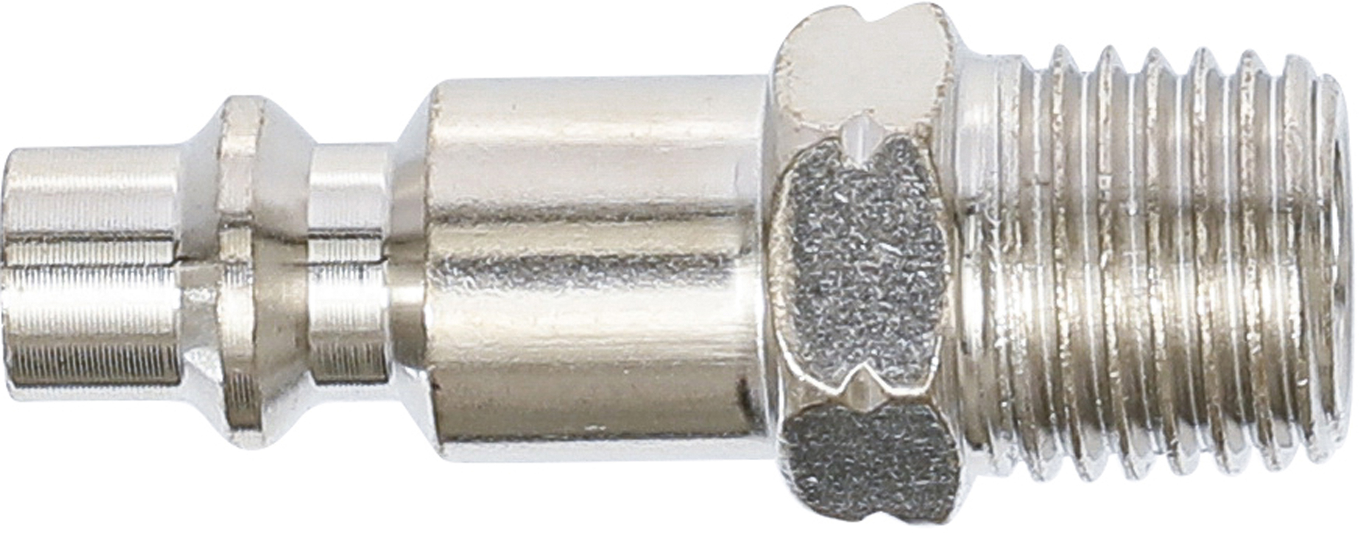 BGS Druckluft-Stecknippel | 6,3 mm (1/4") Außengewinde | USA / Frankreich