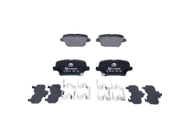 Bremsbelagsatz, Scheibenbremse