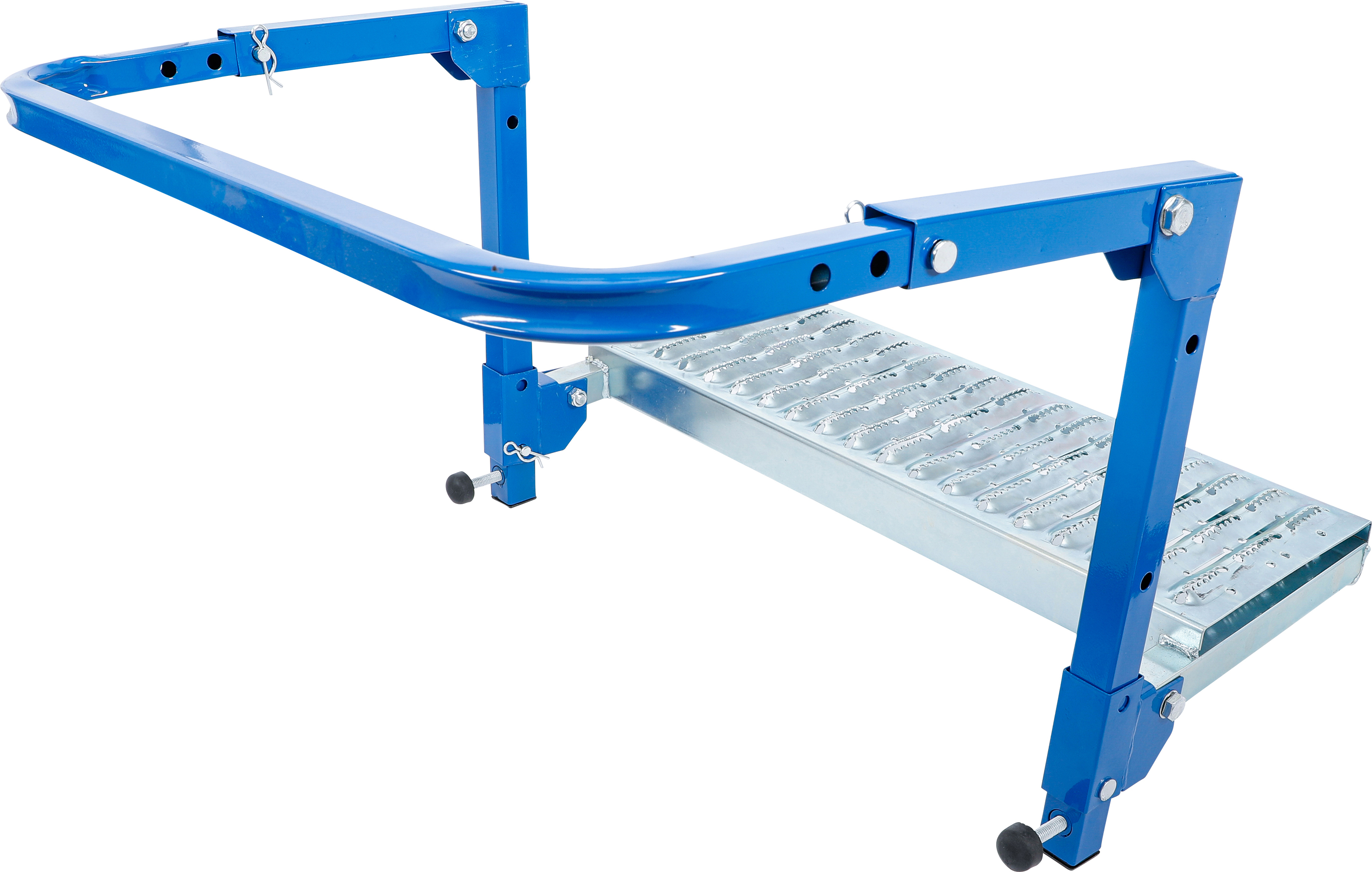 BGS Reifen-Klapptritt | einstellbar | für Kleintransporter und 4x4 Fahrzeuge