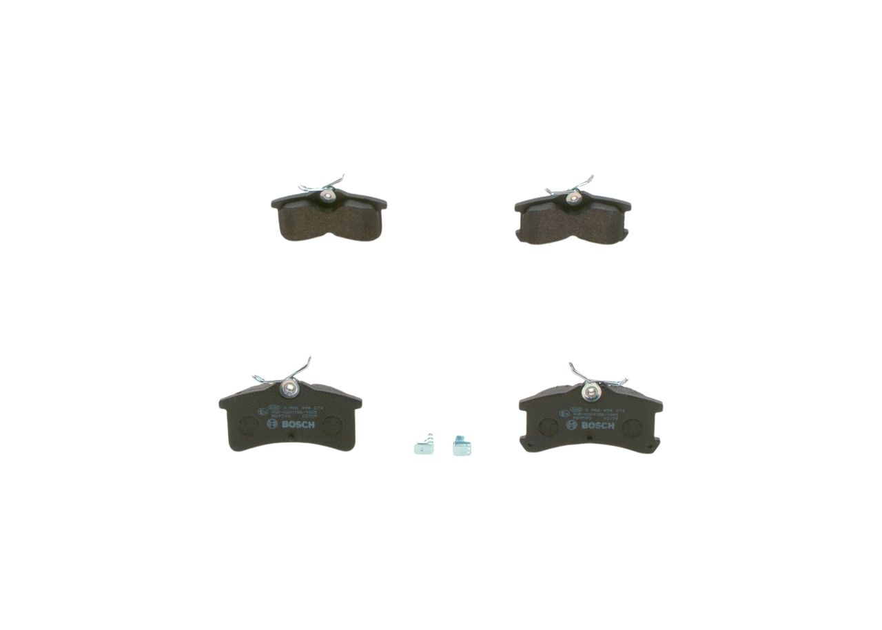 Bremsbelagsatz, Scheibenbremse