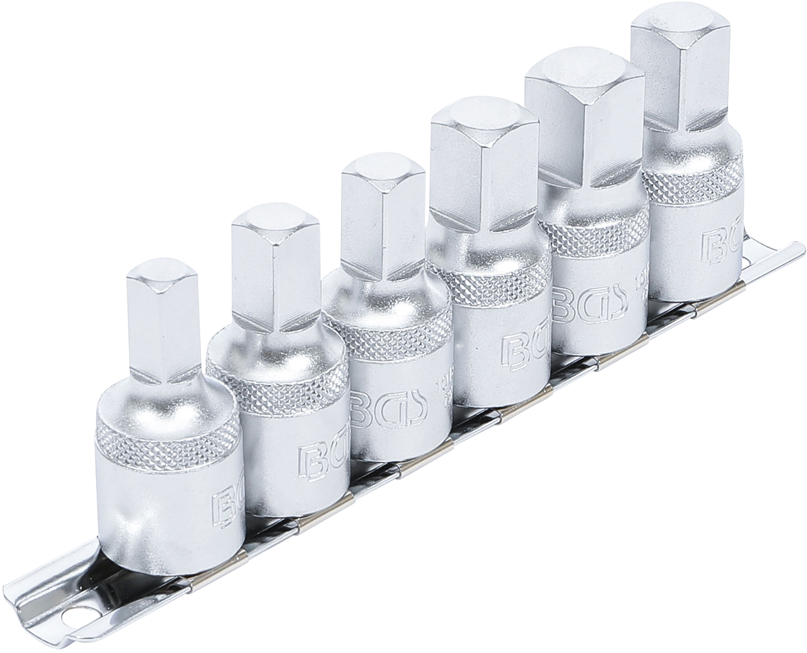 BGS Öldienstschlüssel-Satz | Antrieb Innenvierkant 12,5 mm (1/2") | Abtrieb Innenvierkant | 6-tlg.