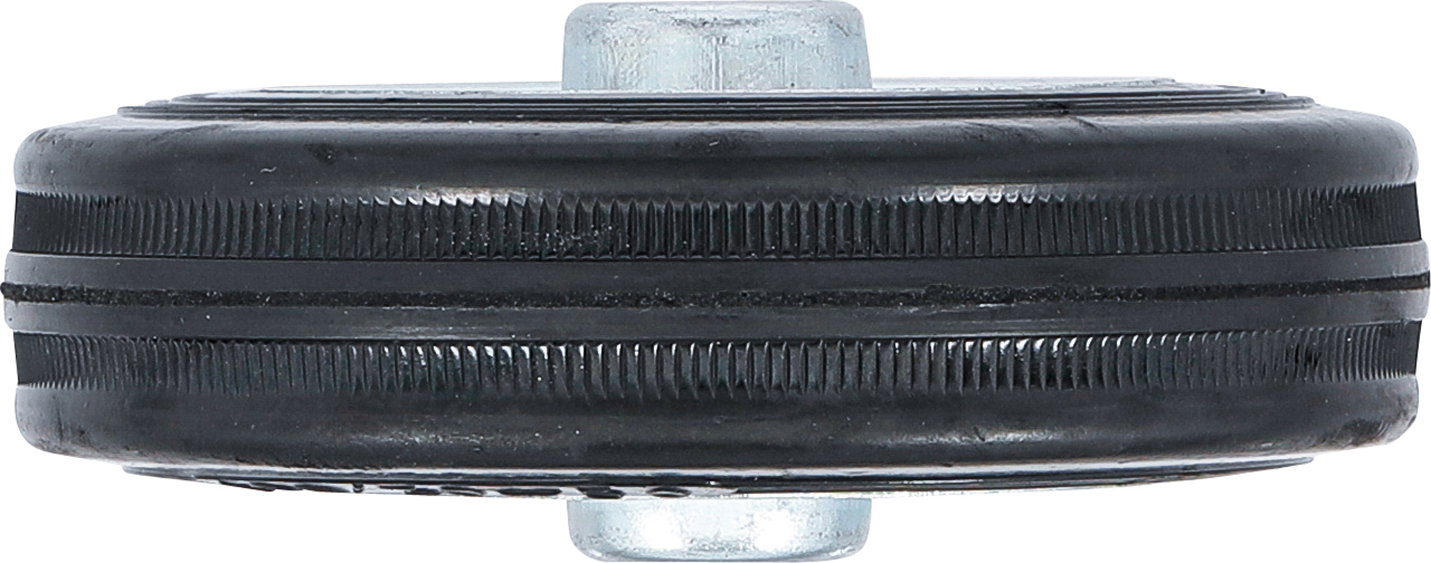 BGS Vollgummi-Rad | Stahlfelge | Ø 100 mm