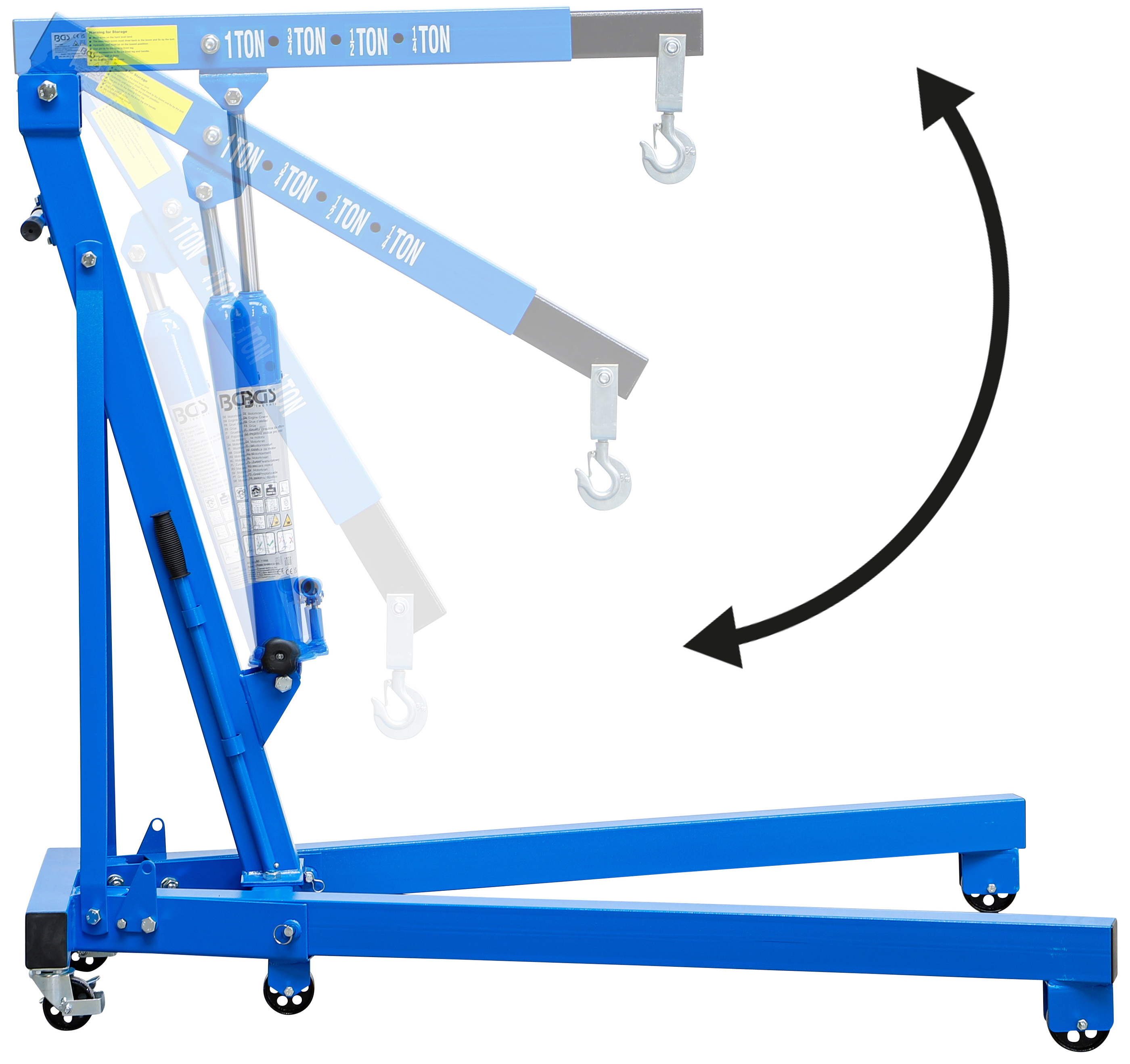 BGS Motorkran | 1000 kg