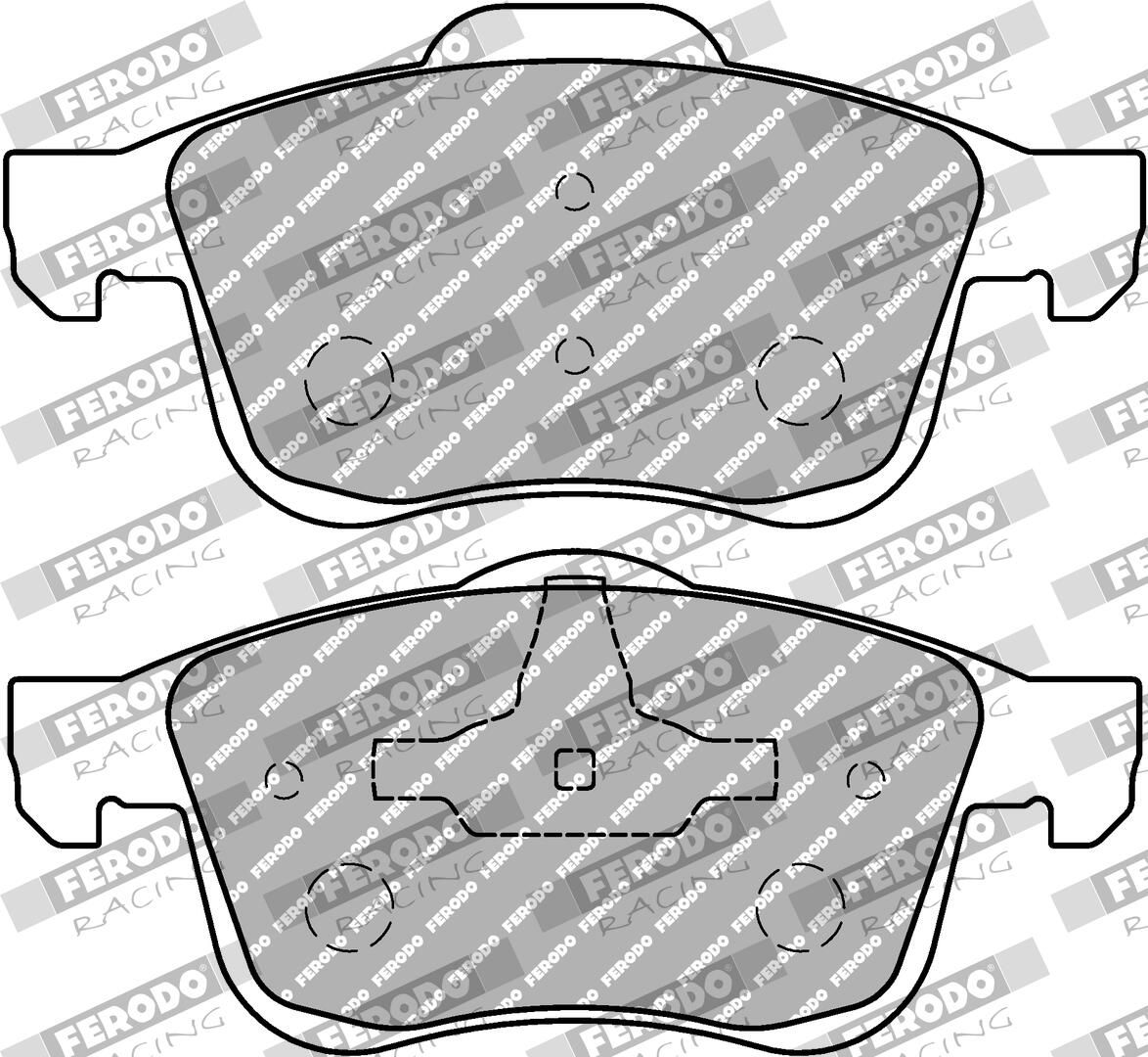Bremsbelagsatz, Scheibenbremse