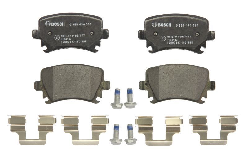 BOSCH Bremsbelagsatz Bremsbeläge 0 986 494 595