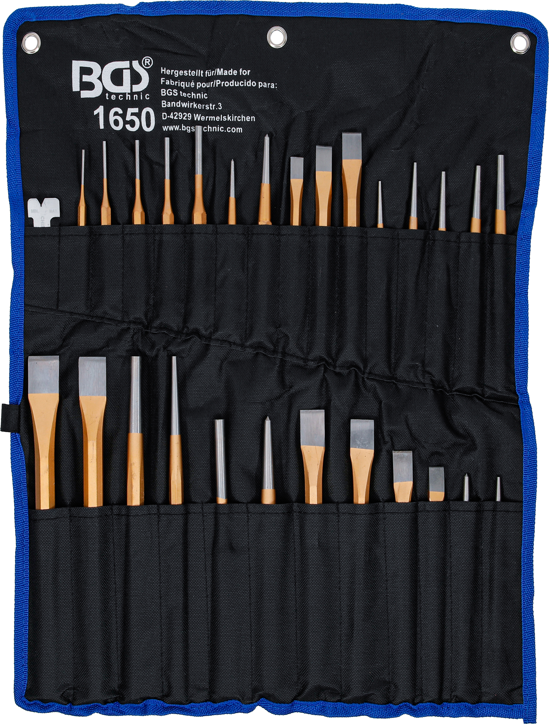 BGS Meißel- und Durchschläger-Satz | 28-tlg.