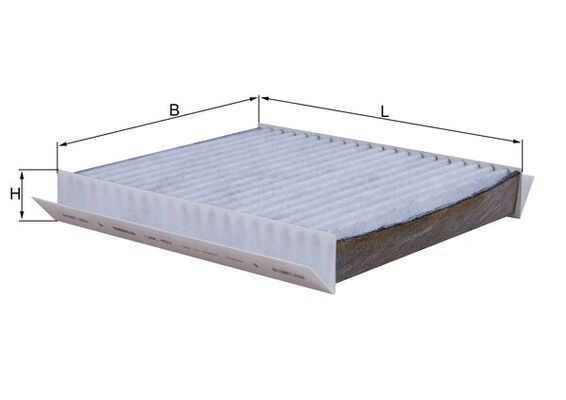 Filter, Innenraumluft LAK457 “KNECHT 200 mm”