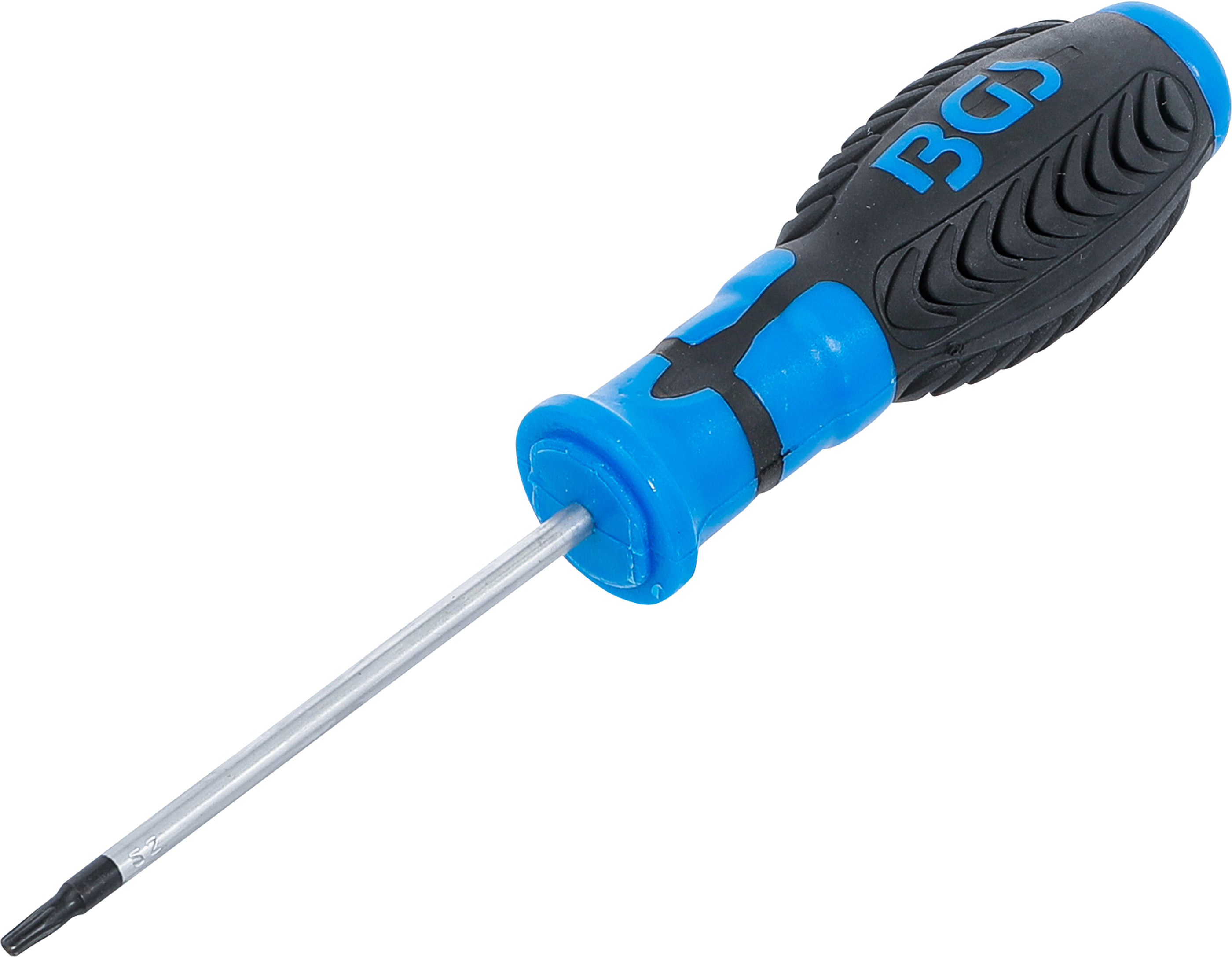 BGS Schraubendreher | T-Profil (für Torx) mit Bohrung T10 | Klingenlänge 80 mm