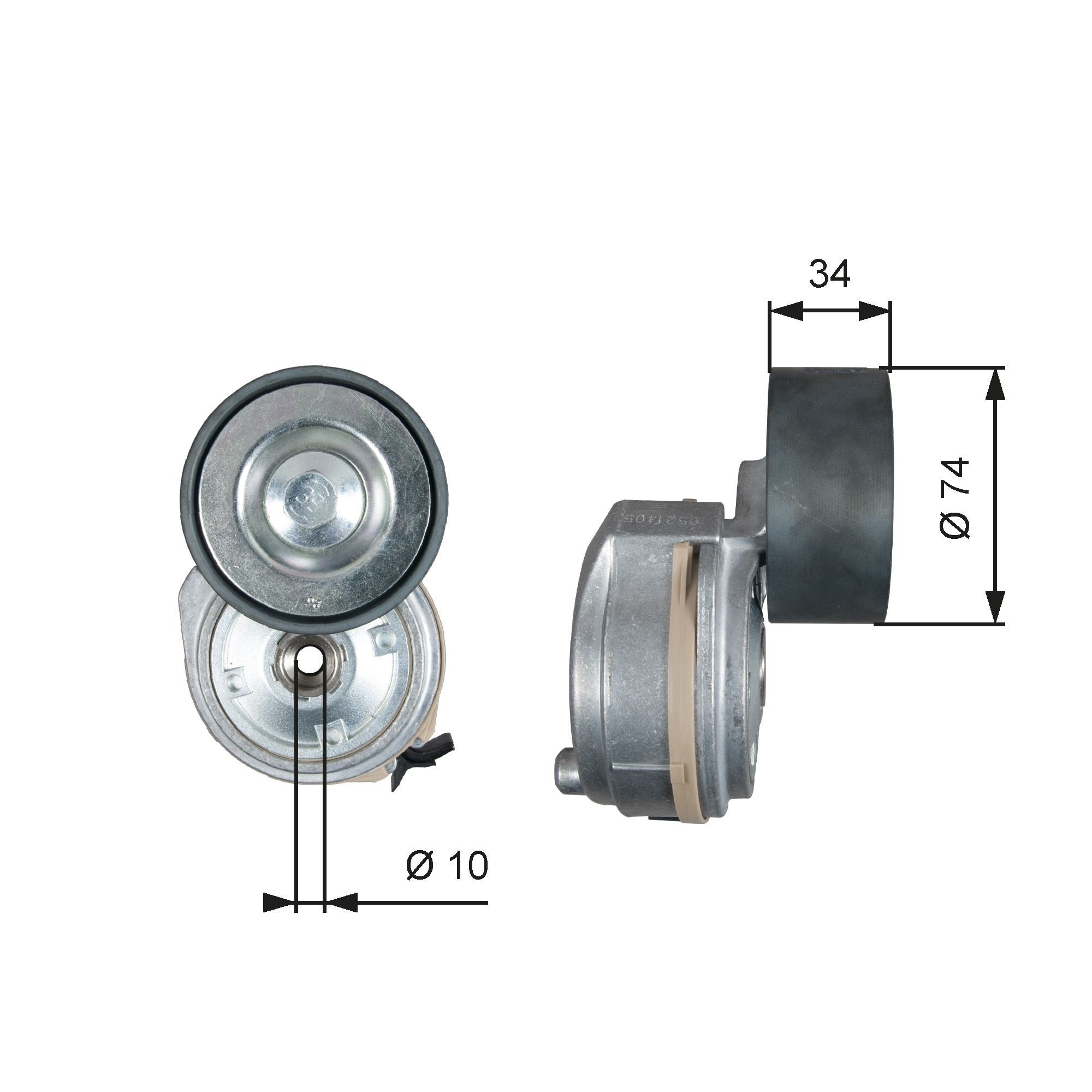 Riemenspanner, Keilrippenriemen