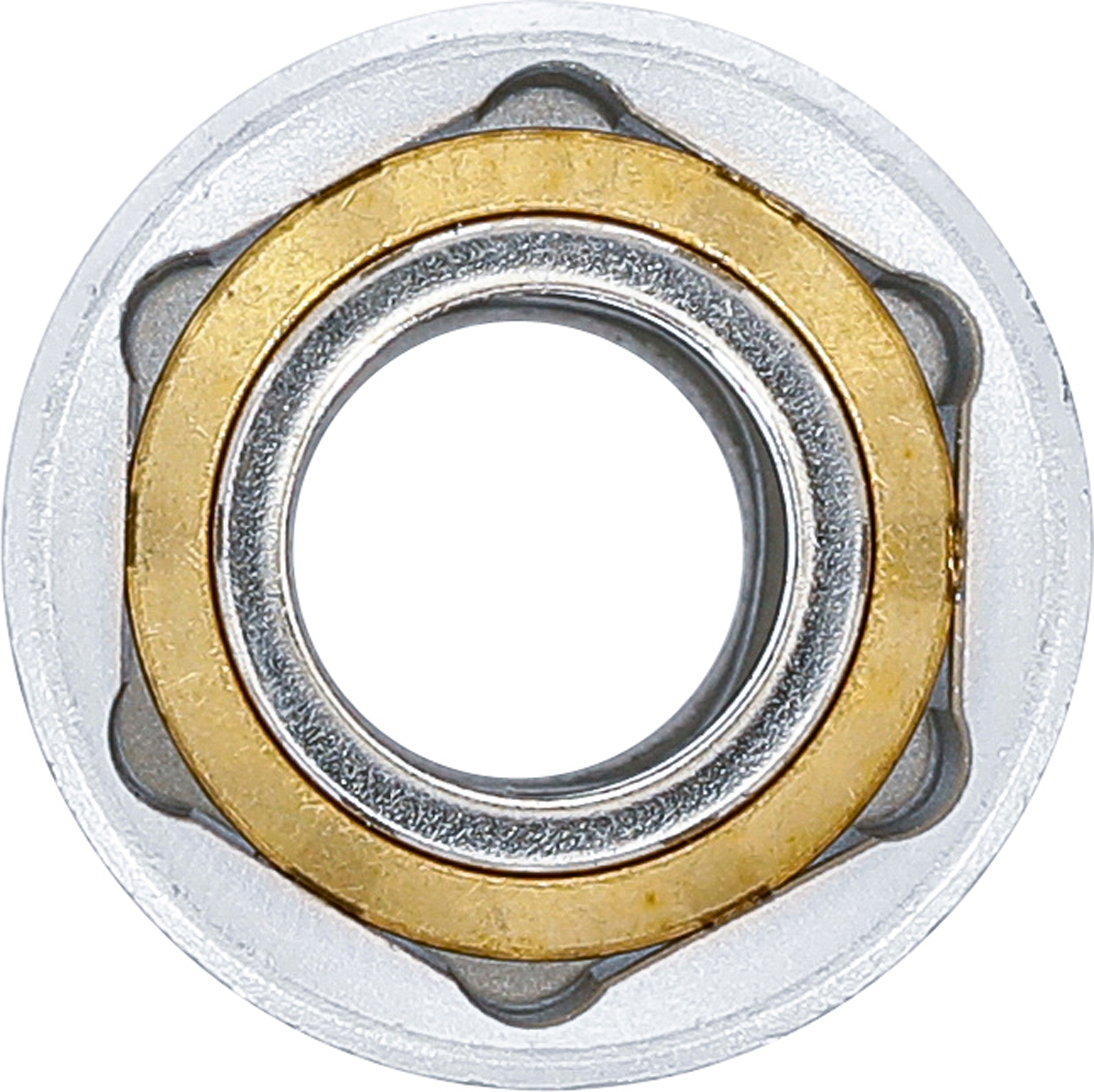 BGS Zündkerzen-Einsatz mit Magnet, Sechskant | Antrieb Innenvierkant 12,5 mm (1/2") | SW 21 mm