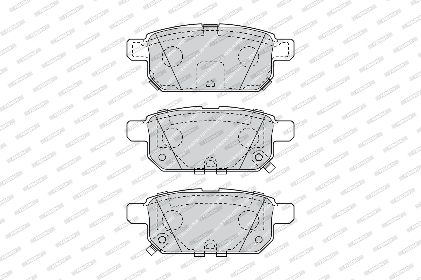 Bremsbelagsatz, Scheibenbremse