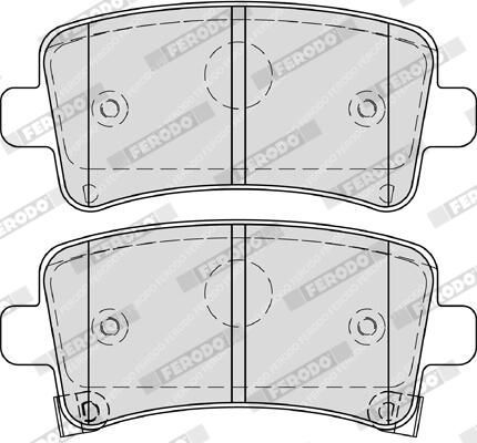 Bremsbelagsatz, Scheibenbremse