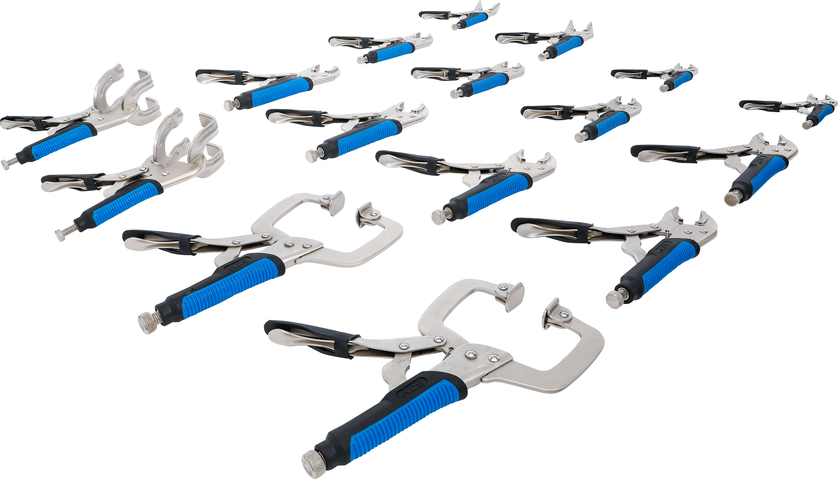 BGS Karosserie-Gripzangen-Satz | 16-tlg.