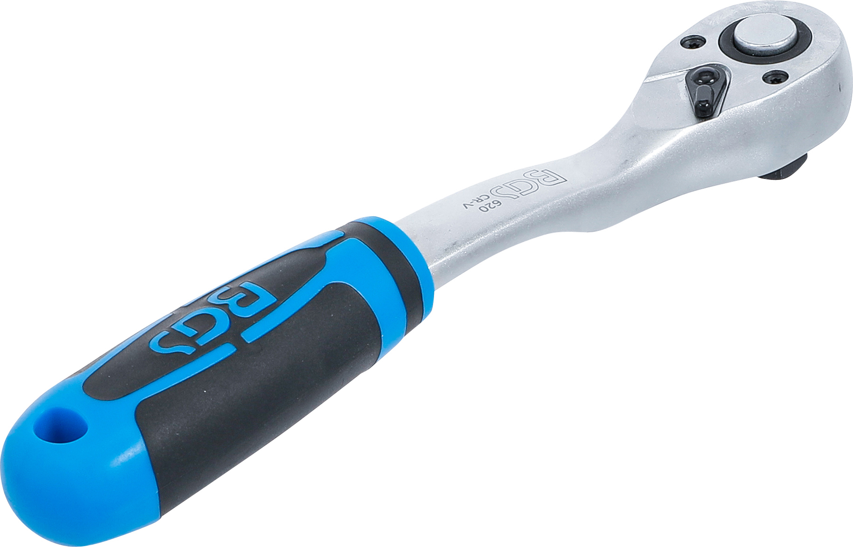 BGS Umschaltknarre | feinverzahnt | Abtrieb Außenvierkant 12,5 mm (1/2")