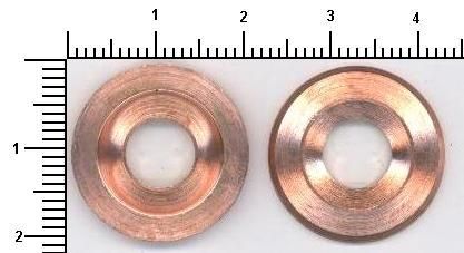 Wärmeschutzscheibe, Einspritzanlage EL297080 “ELRING 7,9 mm, 20,1 mm, 2,8 mm”