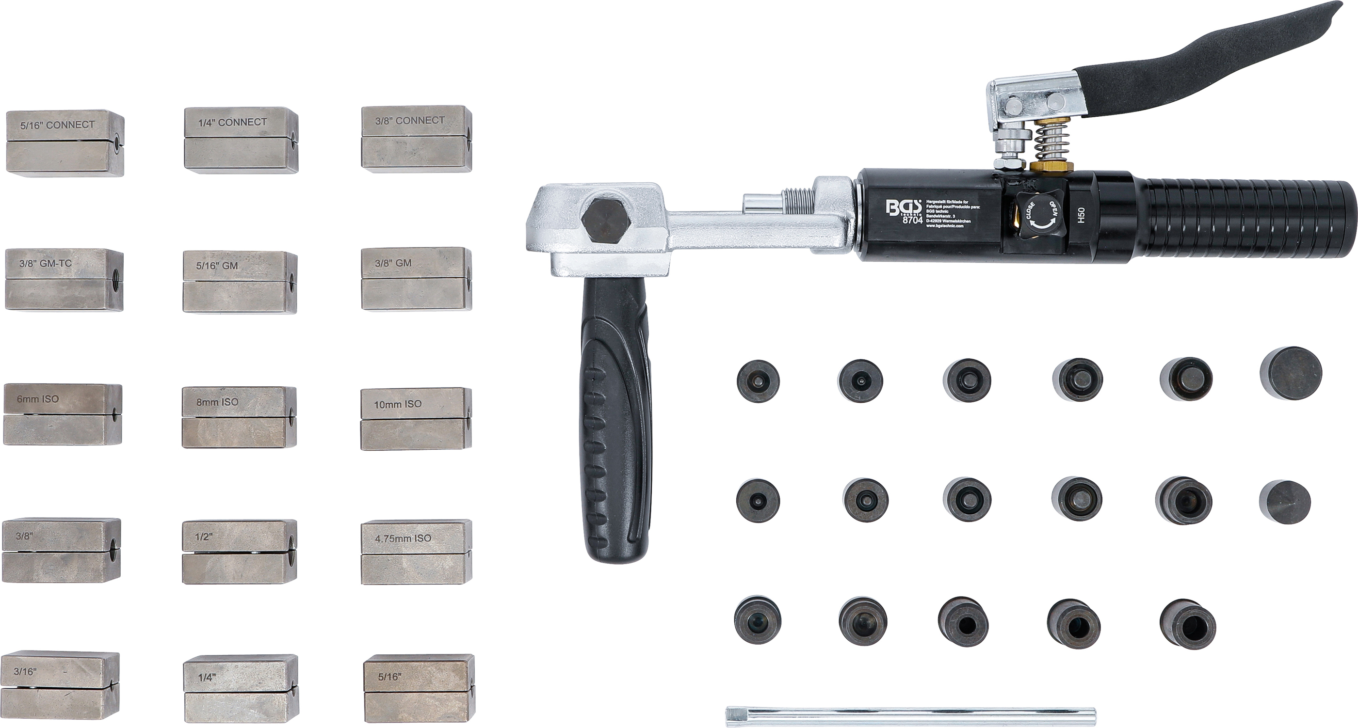 BGS Hydraulisches Bördelgerät