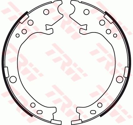 Bremsbackensatz, Feststellbremse GS8779 “TRW 200 mm, 35 mm”