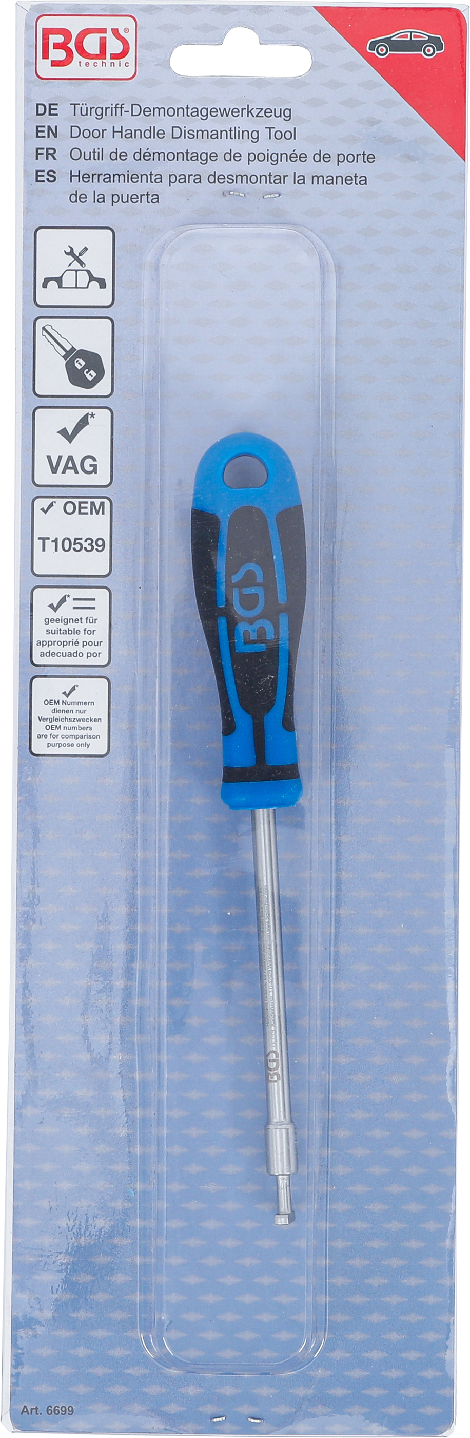 BGS Türgriff-Demontagewerkzeug | für VAG
