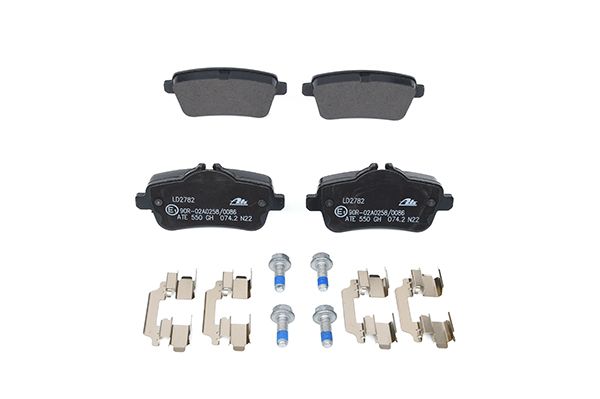 Bremsbelagsatz, Scheibenbremse