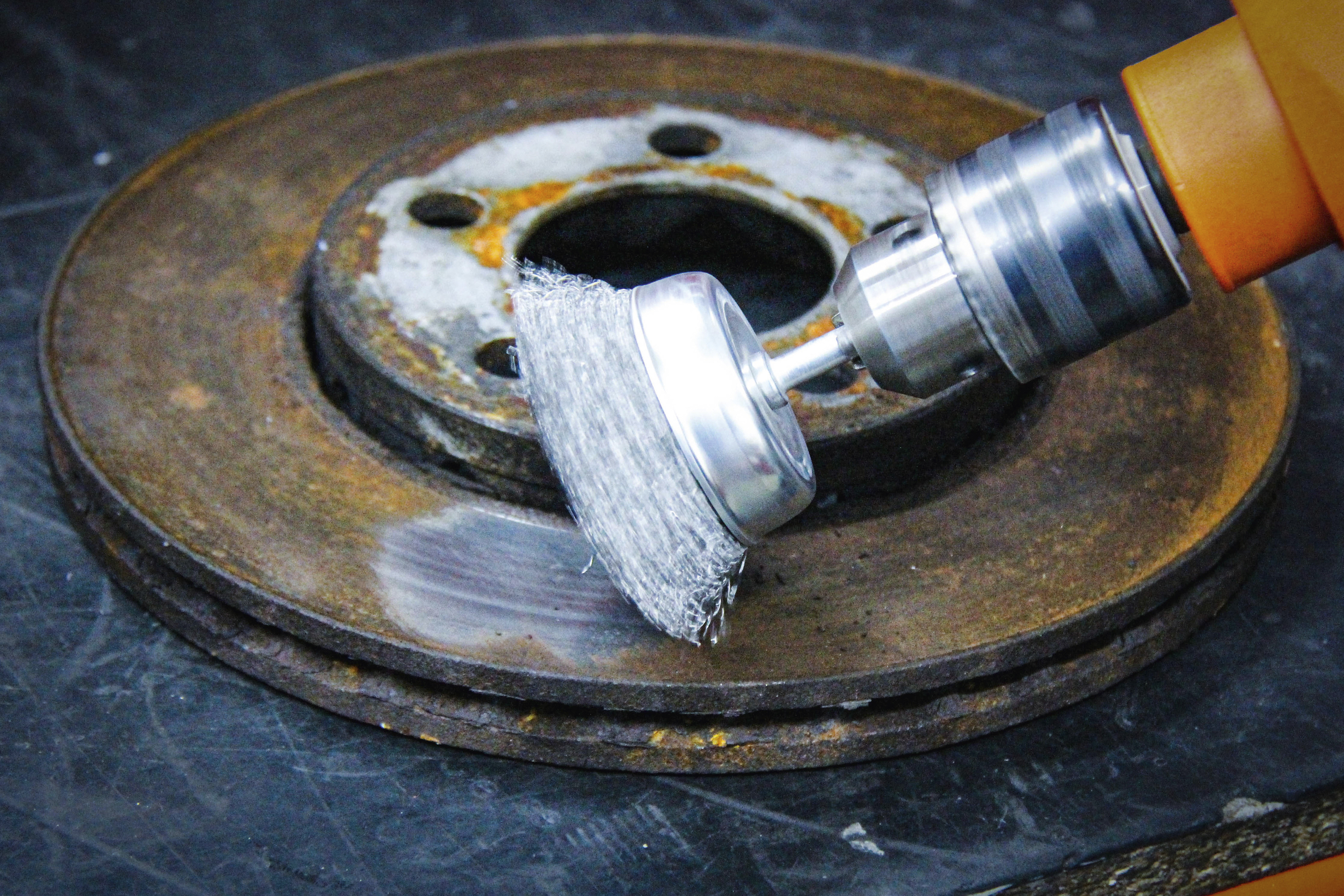 BGS Topfbürste | Aufnahme 6 mm Stift | Ø 75 mm