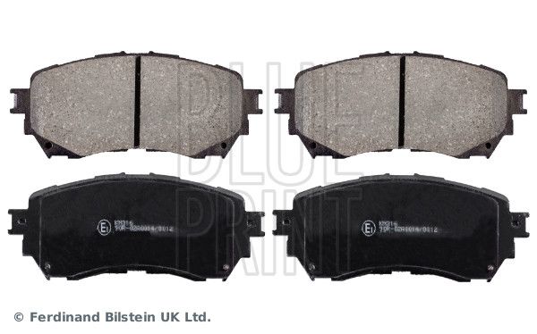 Bremsbelagsatz, Scheibenbremse