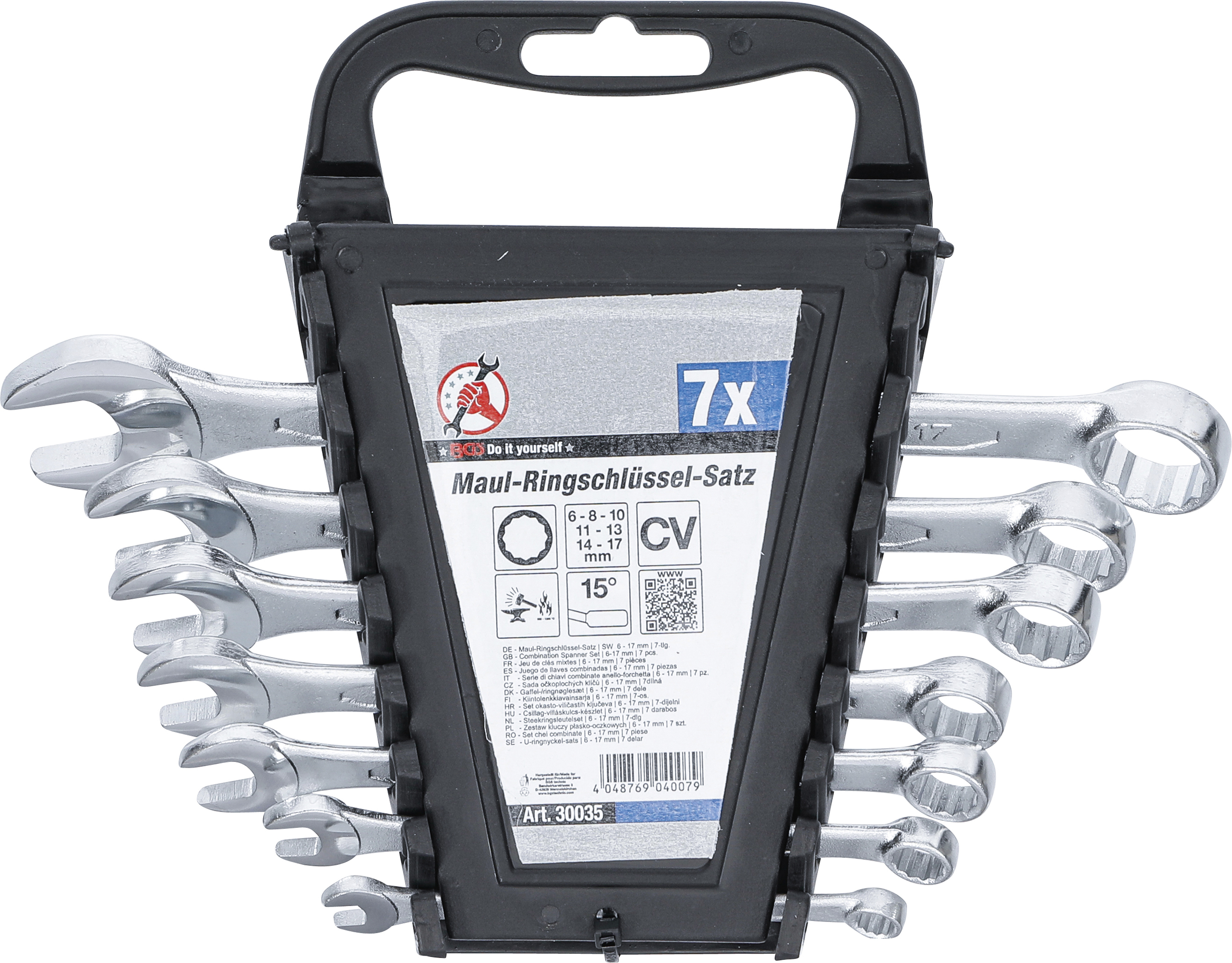 BGS Maul-Ringschlüssel-Satz | SW 6 - 17 mm | 7-tlg.