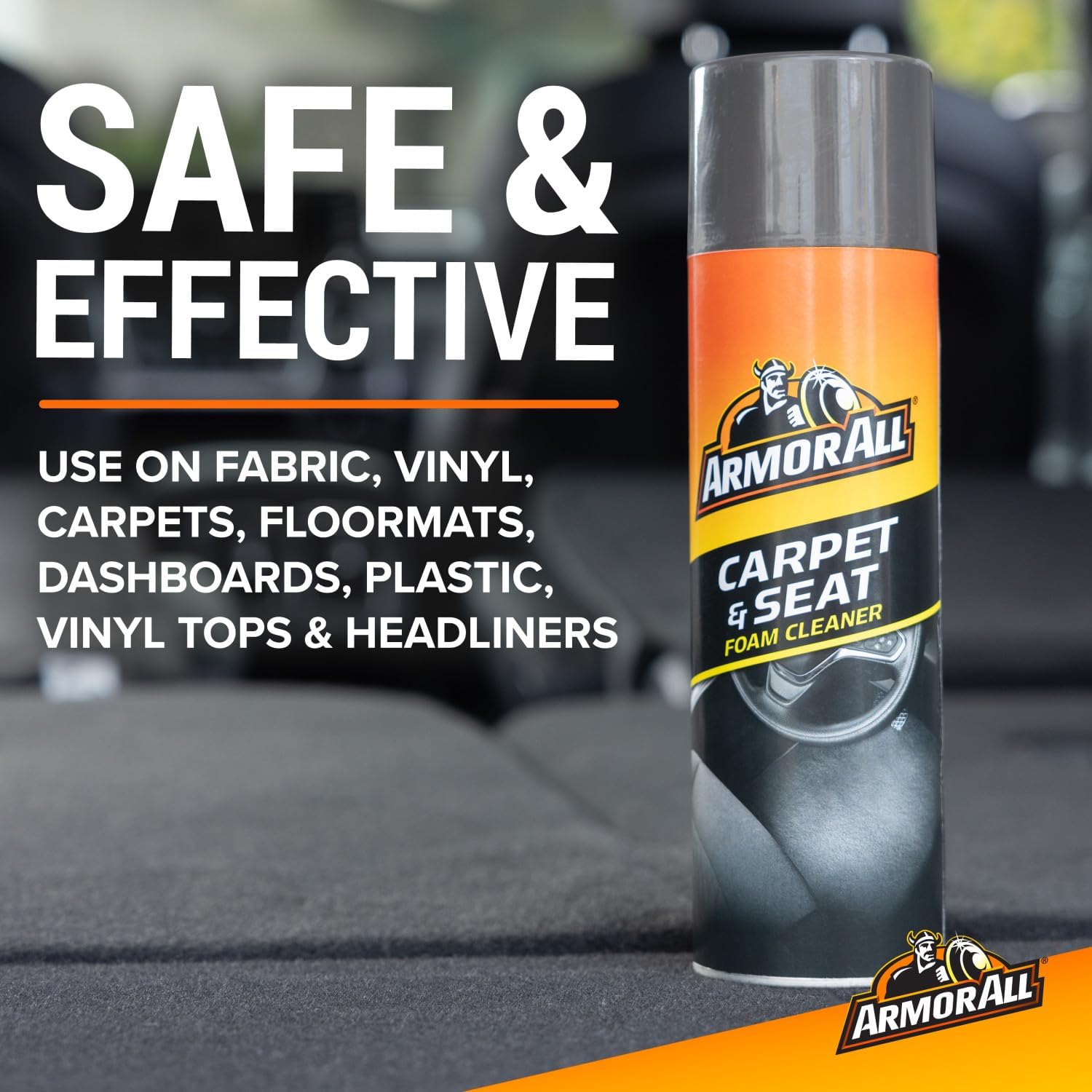 Armor All Carpet & Seat Foam Cleaner Universal Aktivschaum Reiniger 500 ml