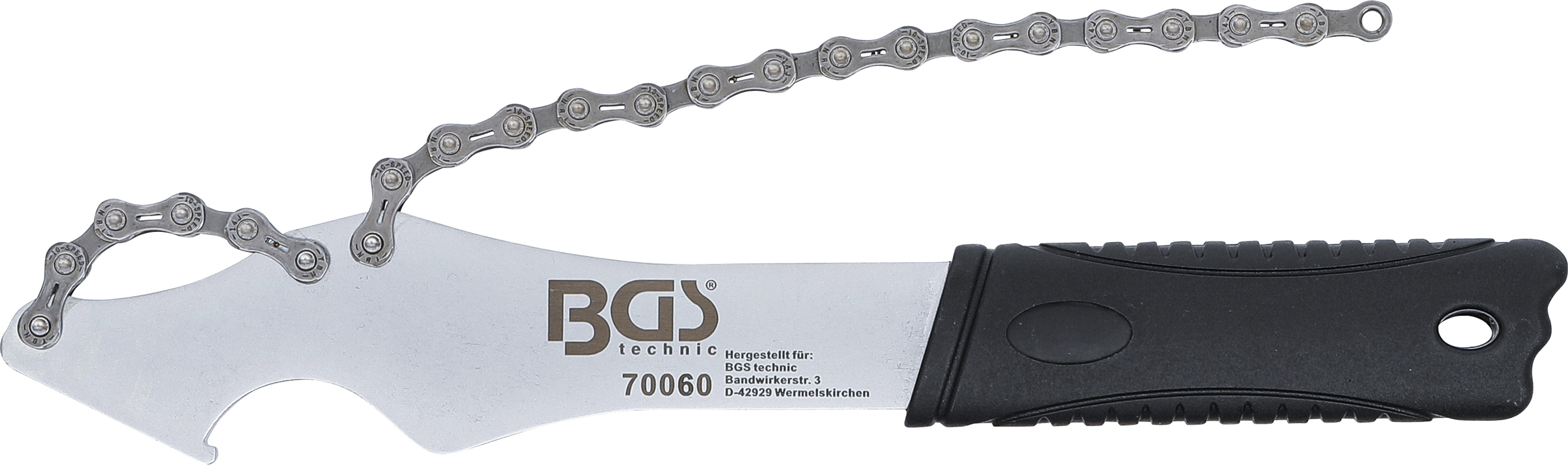 BGS Kettenpeitsche mit Hakenschlüssel