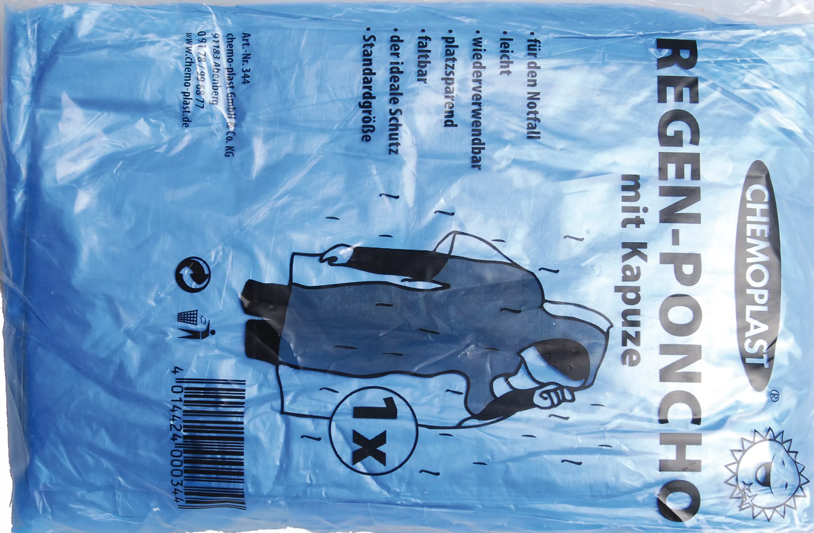 BGS Technic Regenponcho Universalgröße
