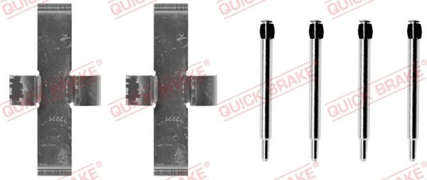 Zubehörsatz, Scheibenbremsbelag