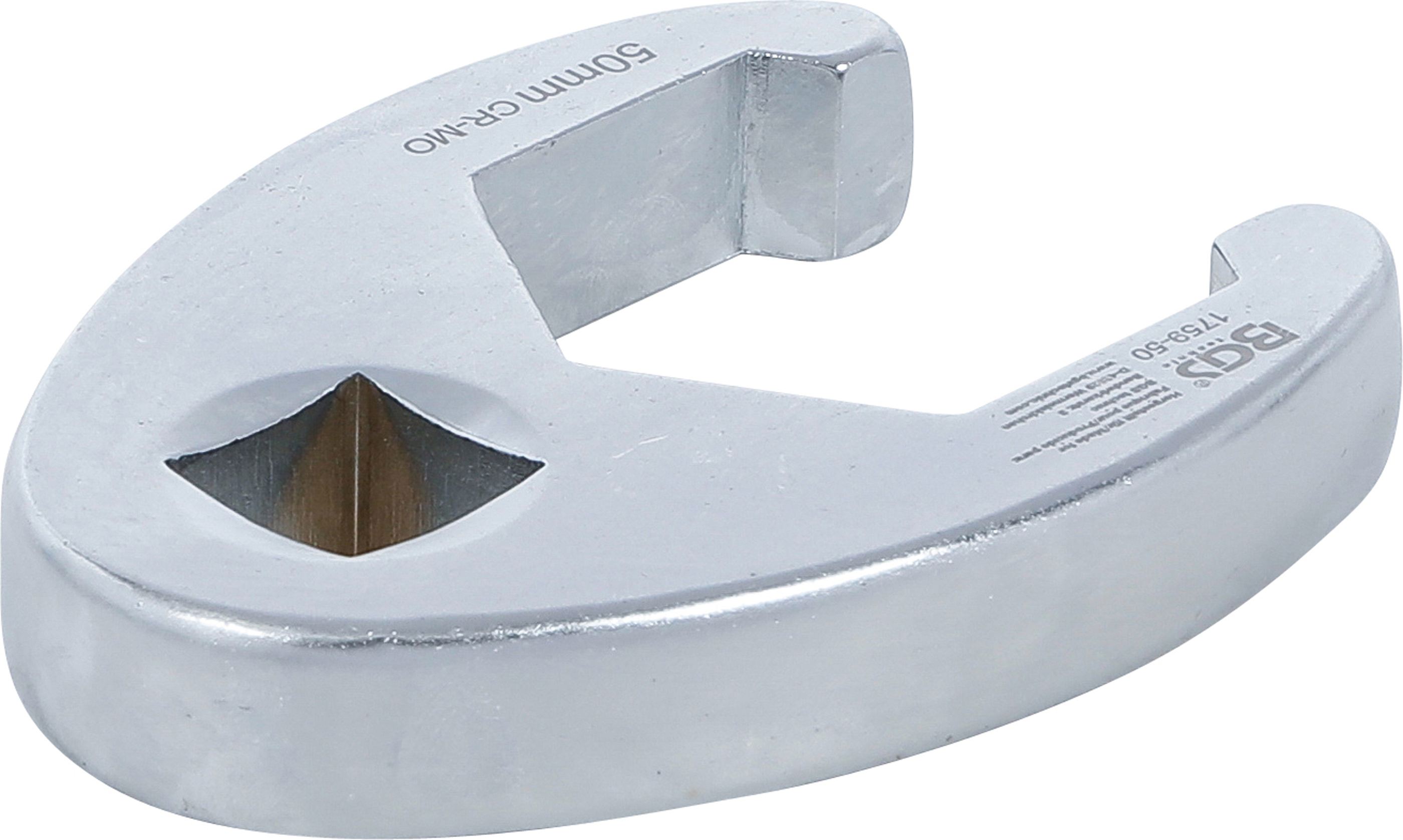 BGS Hahnenfußschlüssel | Antrieb Innenvierkant 20 mm (3/4") | SW 50 mm