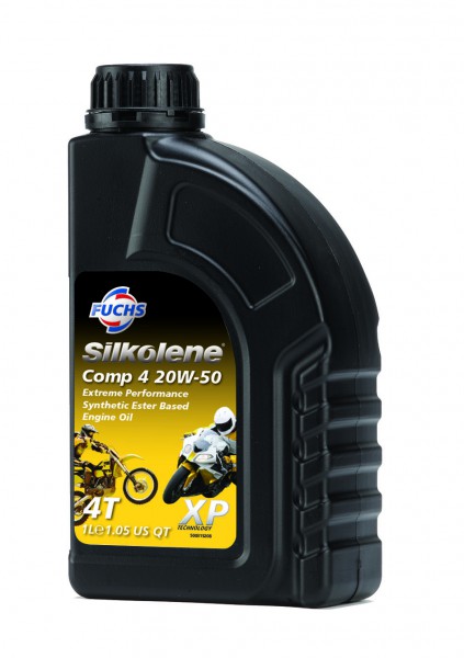20W-50 Fuchs Silkolene Comp 4 XP Motorrad Motoröl 1 Liter