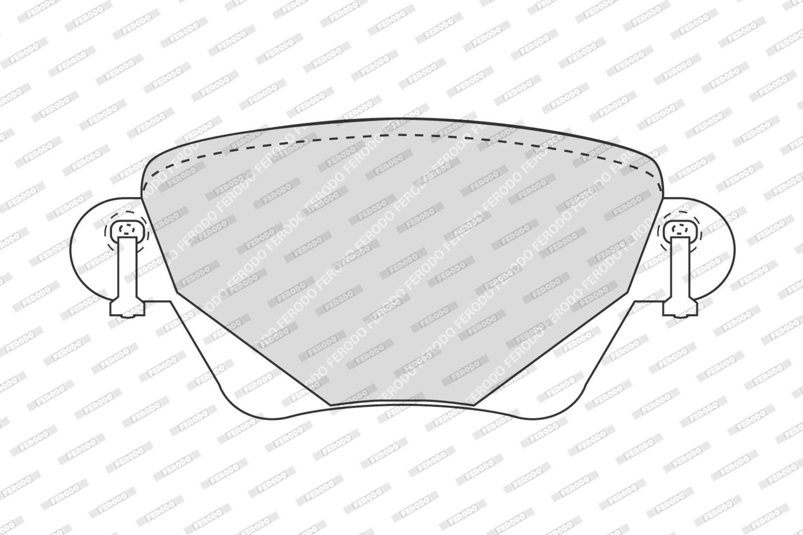 Bremsbelagsatz, Scheibenbremse