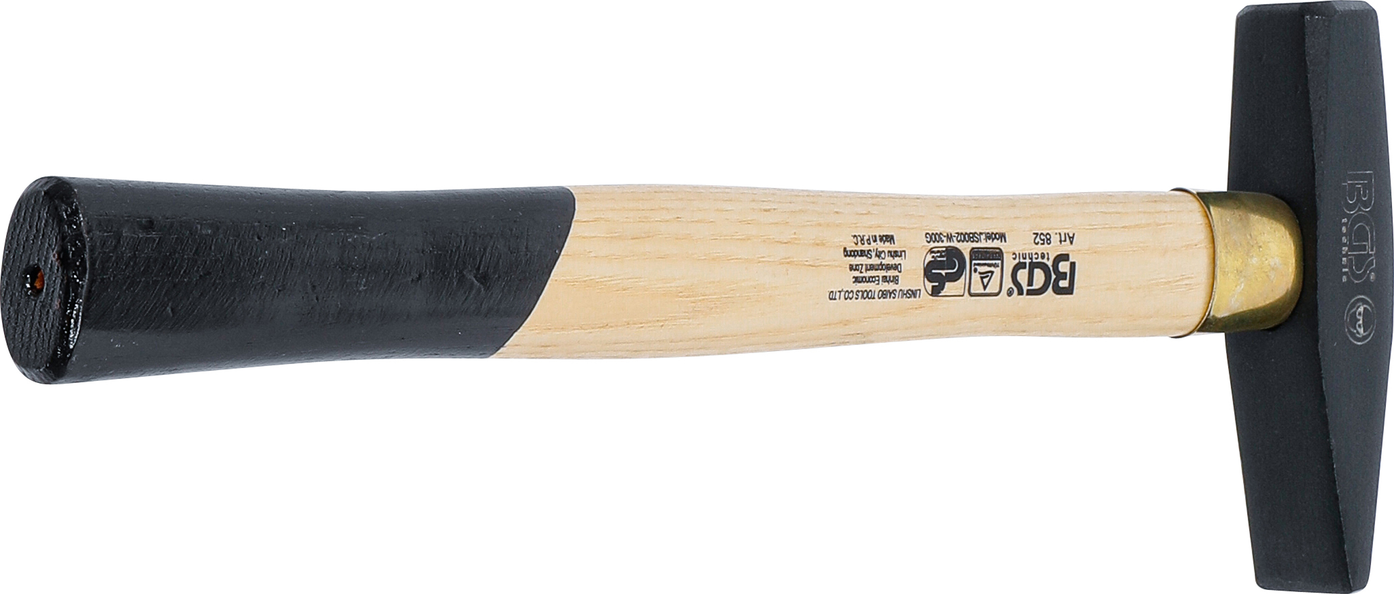 BGS Schlosserhammer | Holz-Stiel | DIN 1041 | 300 g