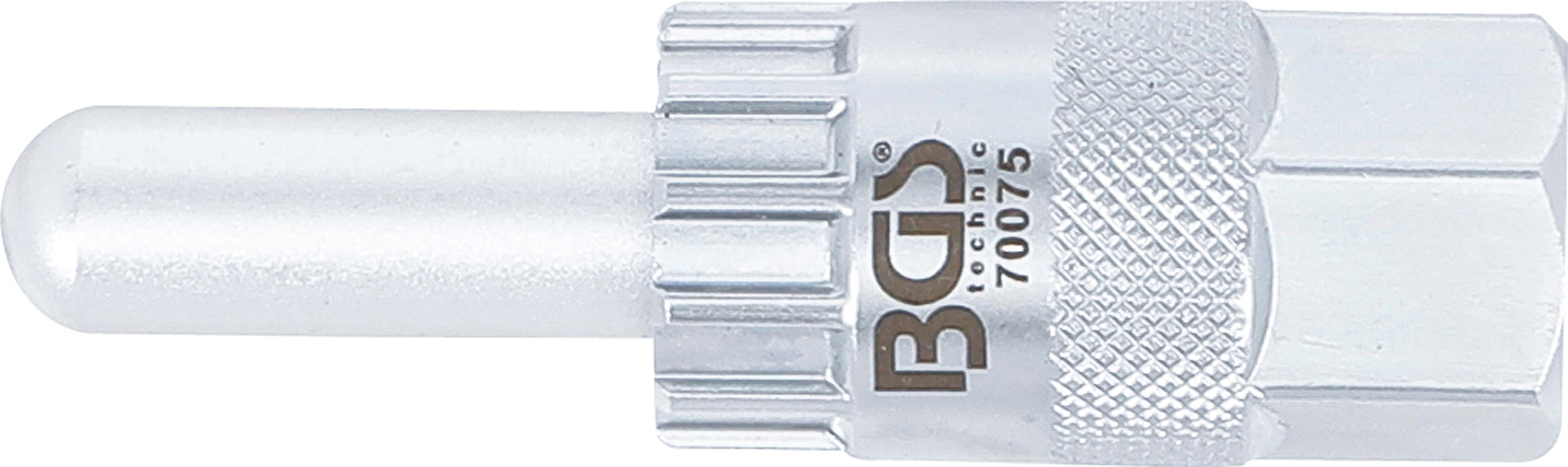 BGS Verschlussring-Einsatz | mit Zentrierstift | für 12 mm Steckachsen