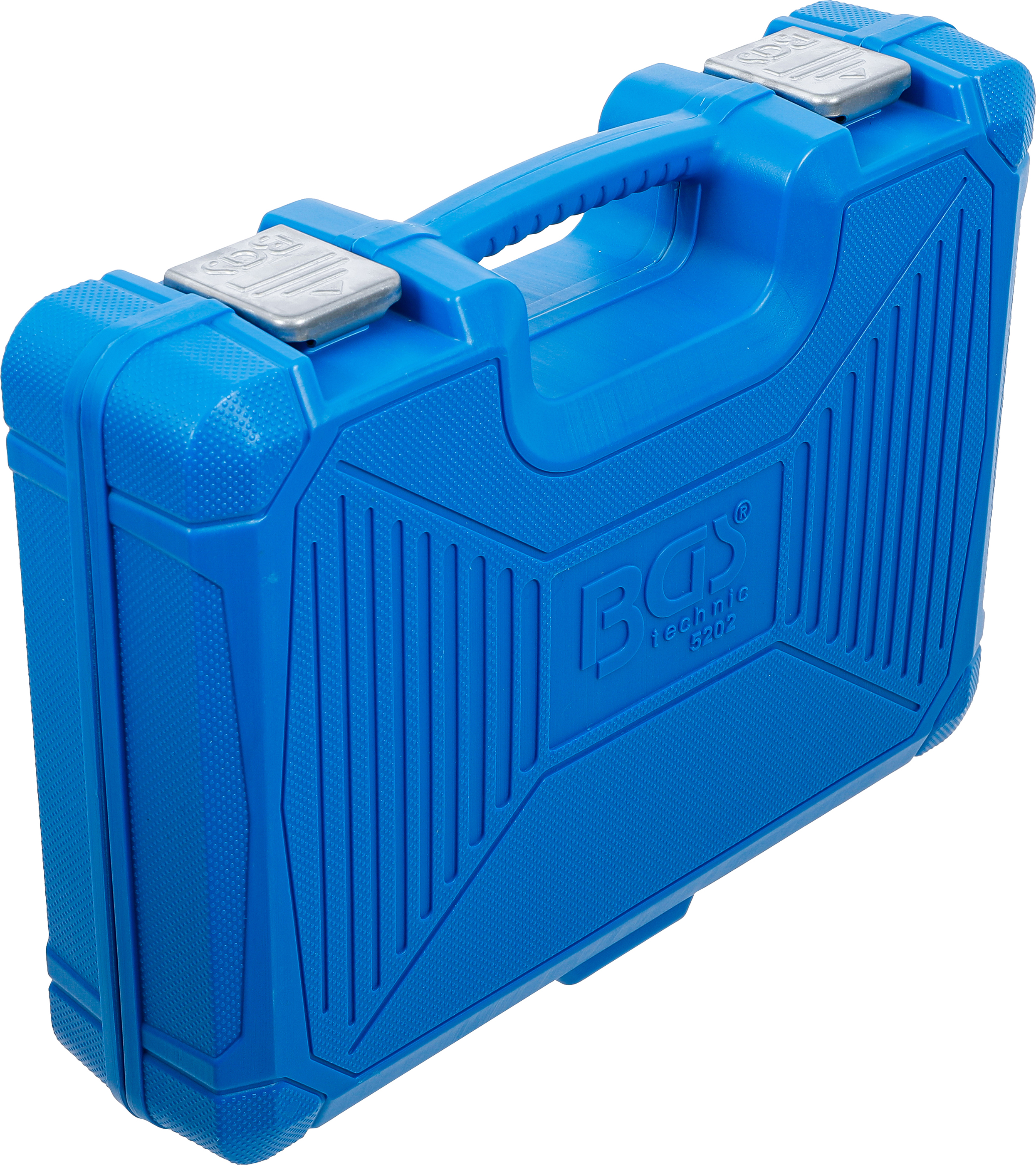 BGS Kraft-Steckschlüssel- und Kraft-Schoneinsatz-Satz | Sechskant | Antrieb Innenvierkant 12,5 mm (1/2") | SW 10 - 24 mm | 18-tlg.