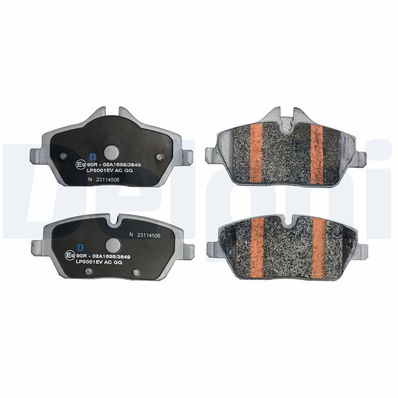 Bremsbelagsatz, Scheibenbremse