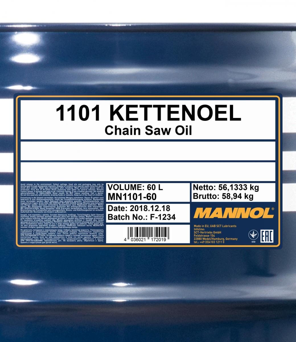 Mannol 1101 Kettenöl Sägekettenöl 60 Liter