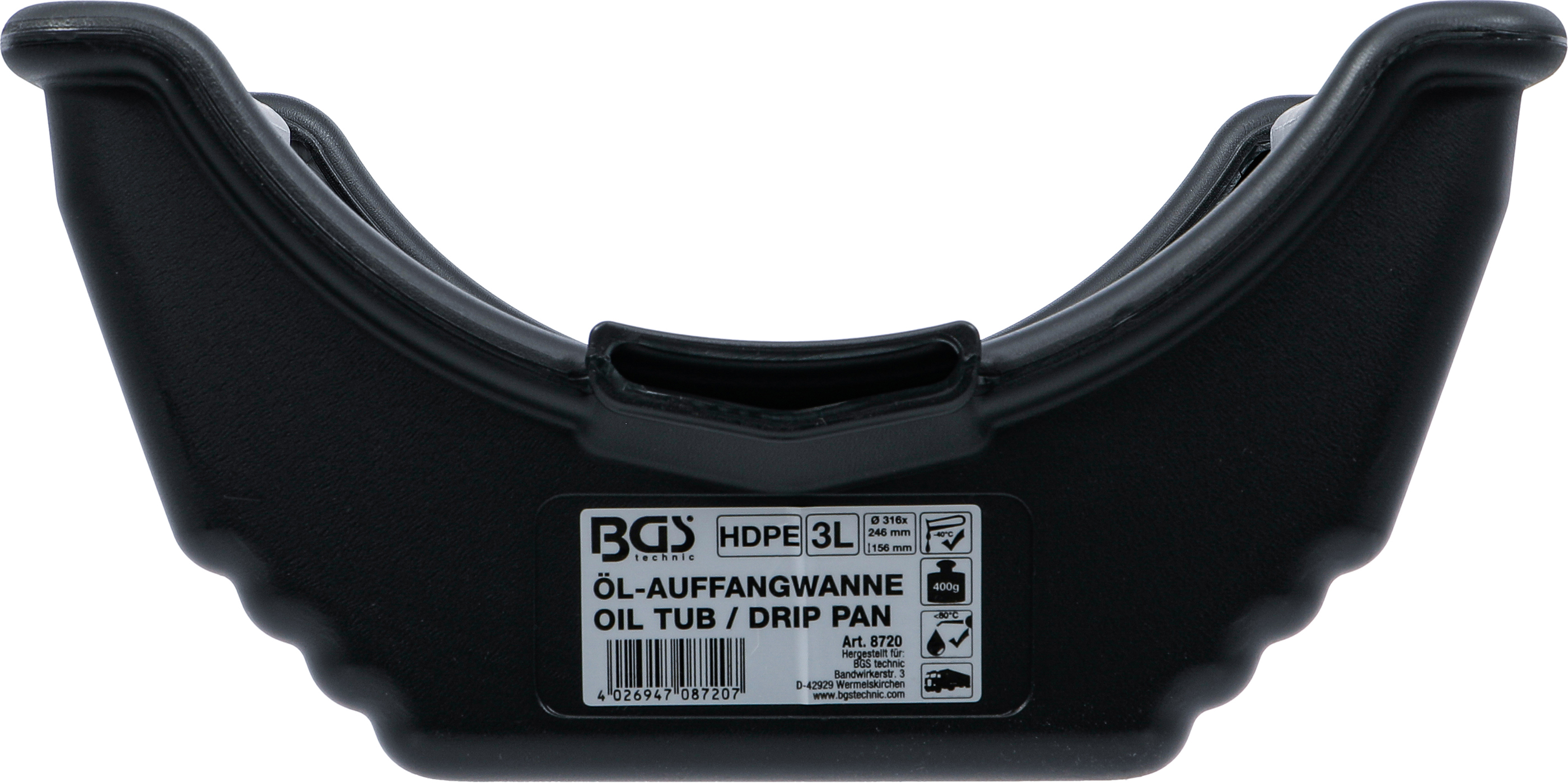 BGS Öl-Auffangwanne für Lkw | 3 l
