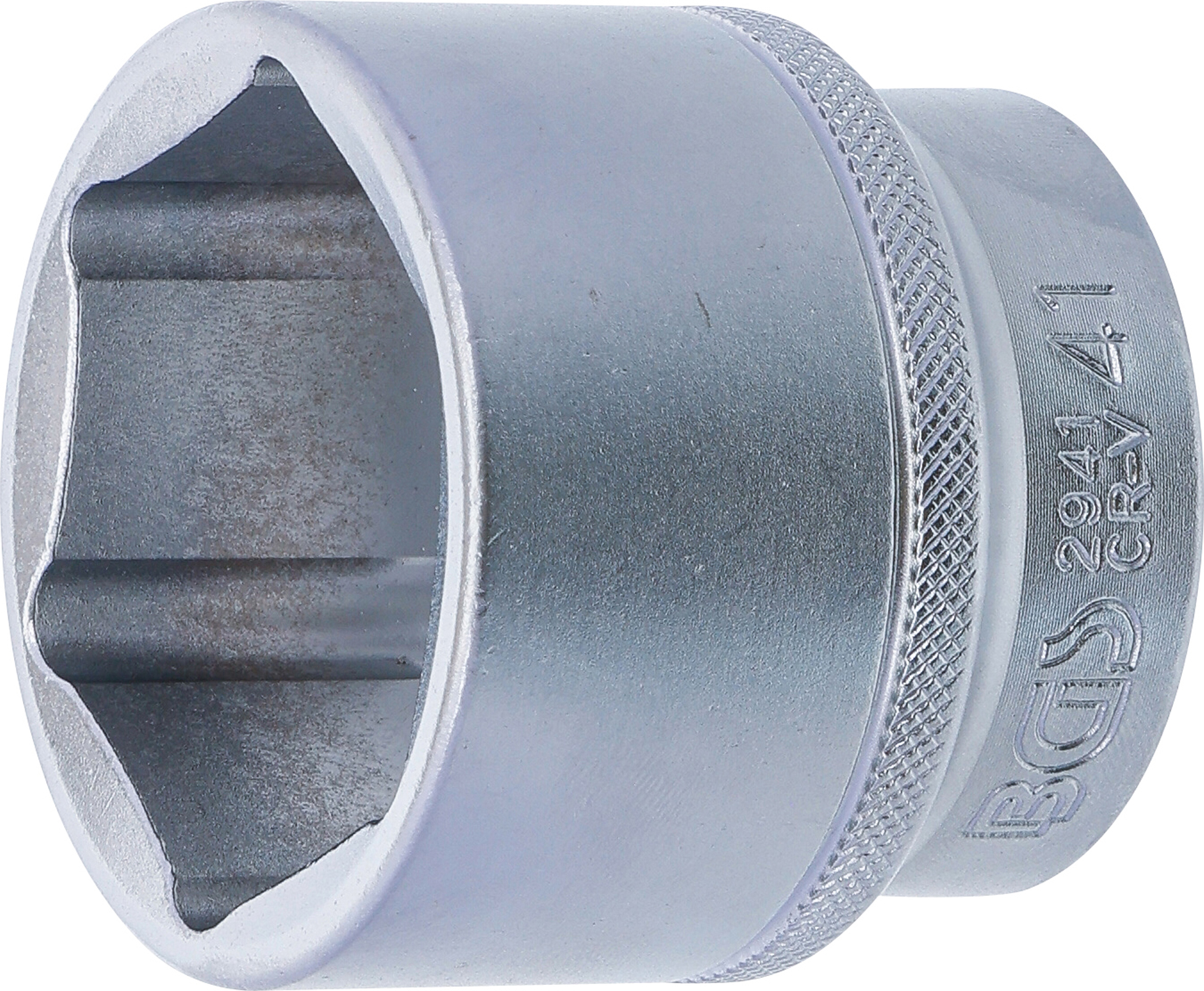 BGS Steckschlüssel-Einsatz Sechskant | Antrieb Innenvierkant 12,5 mm (1/2") | SW 41 mm