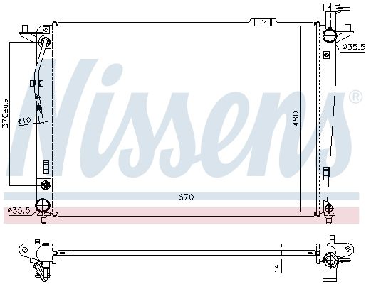 Kühler, Motorkühlung