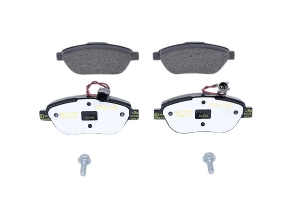 Bremsbelagsatz, Scheibenbremse