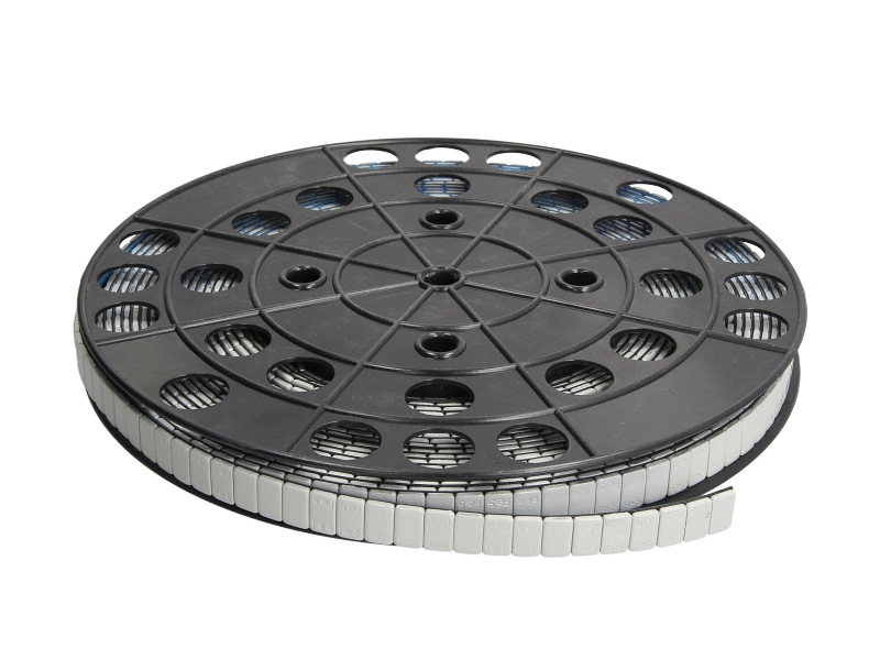 4Max Klebegewichte Rolle 1.200 x 5g Wuchtgewichte Grau