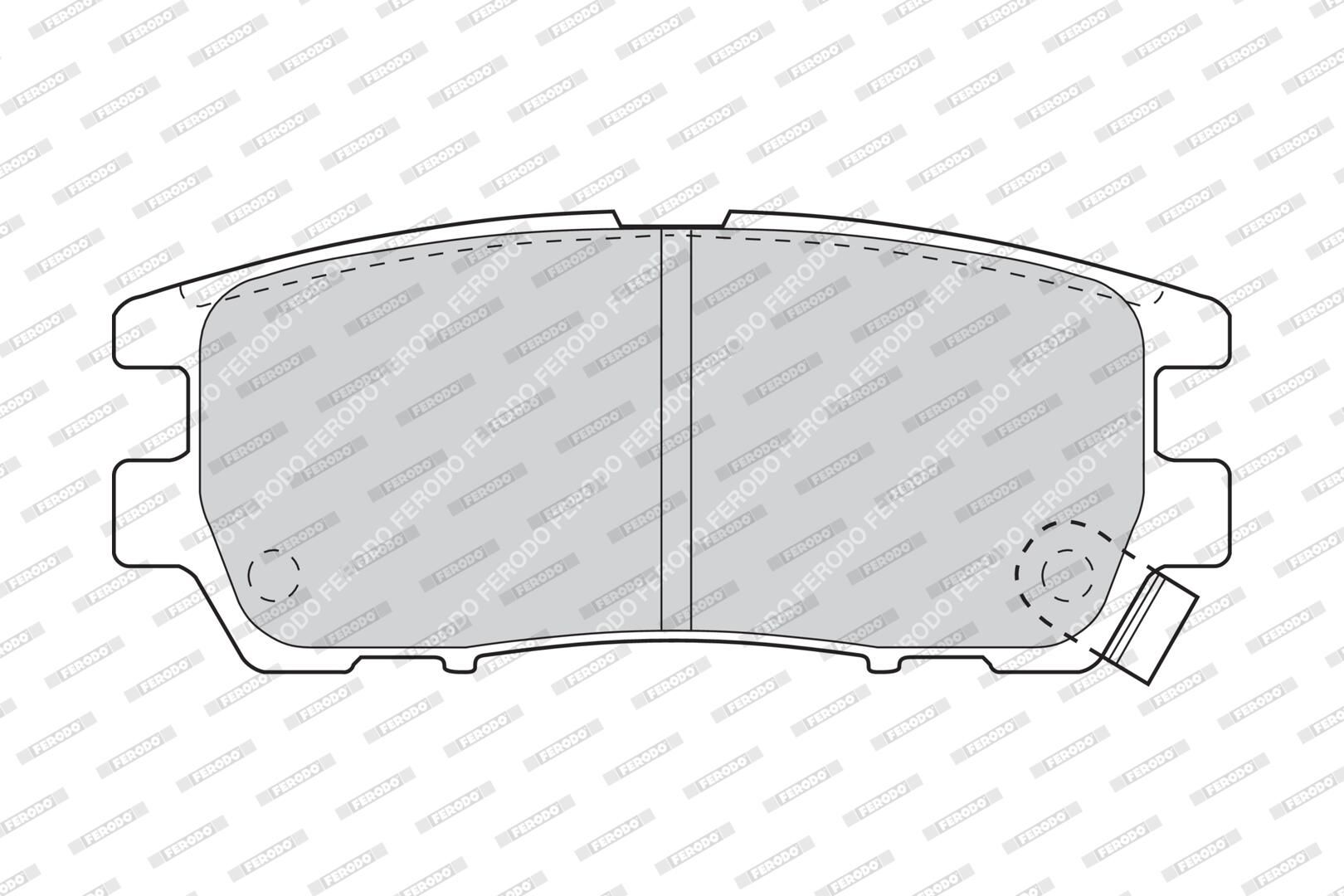 Bremsbelagsatz, Scheibenbremse