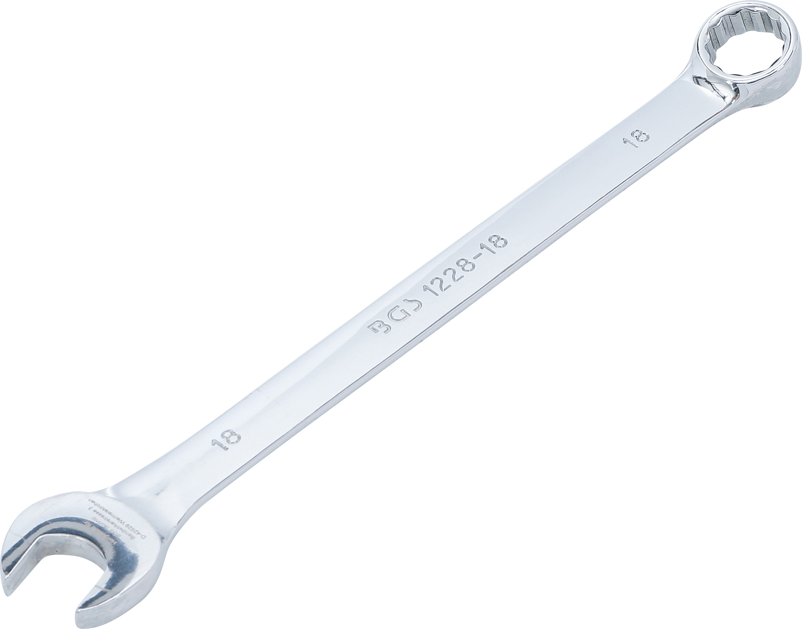 BGS Maul-Ringschlüssel | extra lang | SW 18 mm